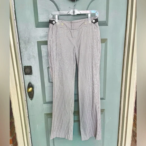 Like NEW White House Black Market PinStripe Pants - Picture 5 of 9